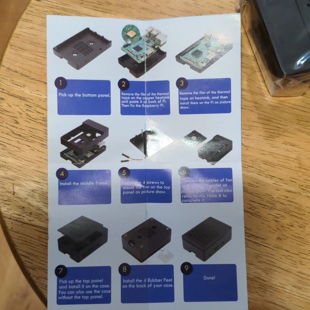 Raspberry pi enclosure for 3b / 3b+